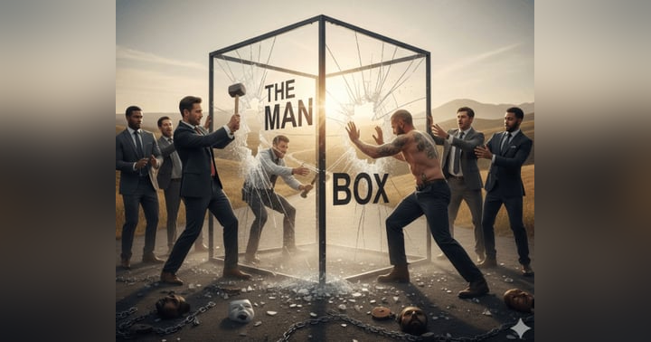 image for Breaking Out Of The Man Box: Betting On Yourself and Redefining Masculinity