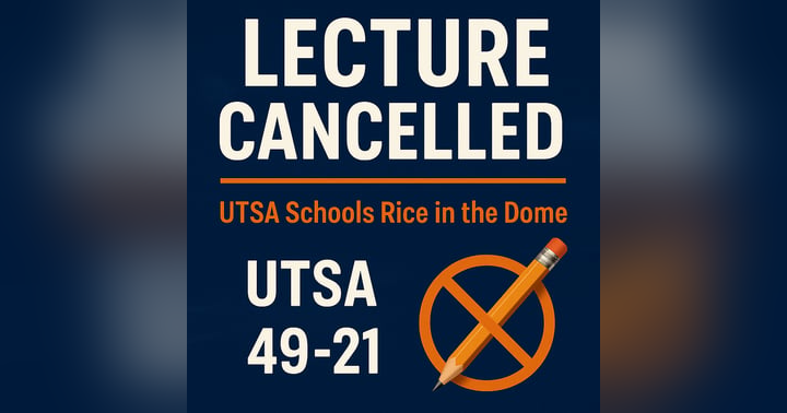 image for Lecture Cancelled: UTSA Schools Rice in the Dome