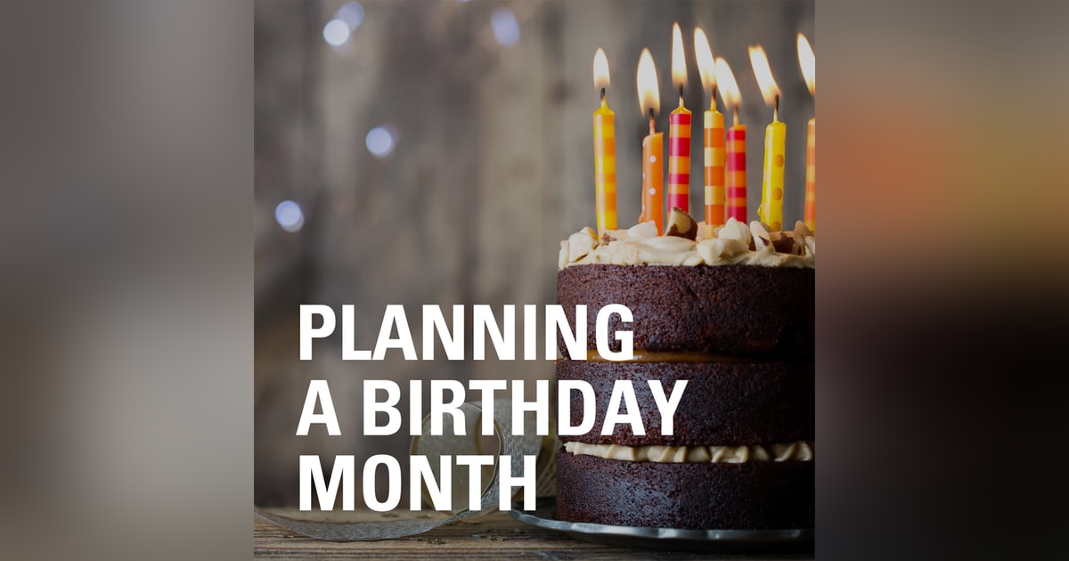 Behind the scenes of my birthday month Behind the scenes of my birthday month
