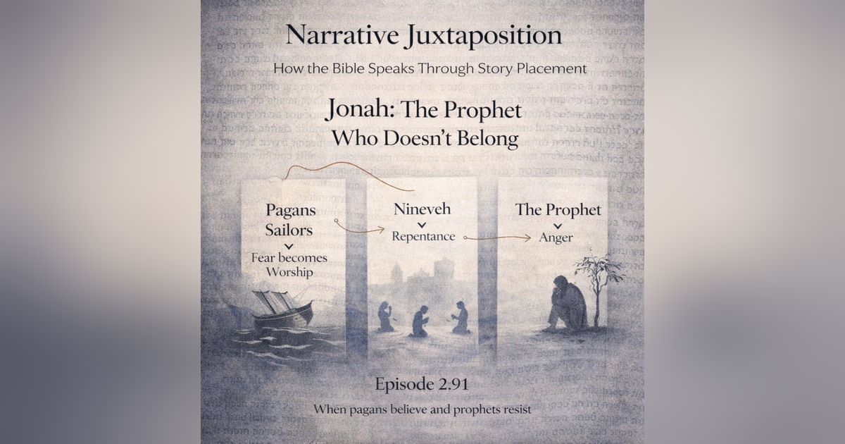 Narrative Juxtaposition: How the Bible Speaks Through Story Placement | Part 3 Narrative Juxtaposition: How the Bible Speaks Through Story Placement | Part 3