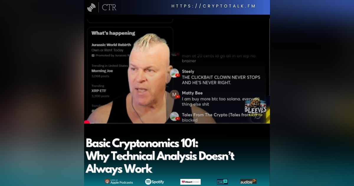 Basic Cryptonomics 101: Why Technical Analysis Doesn’t Always Work Basic Cryptonomics 101: Why Technical Analysis Doesn’t Always Work