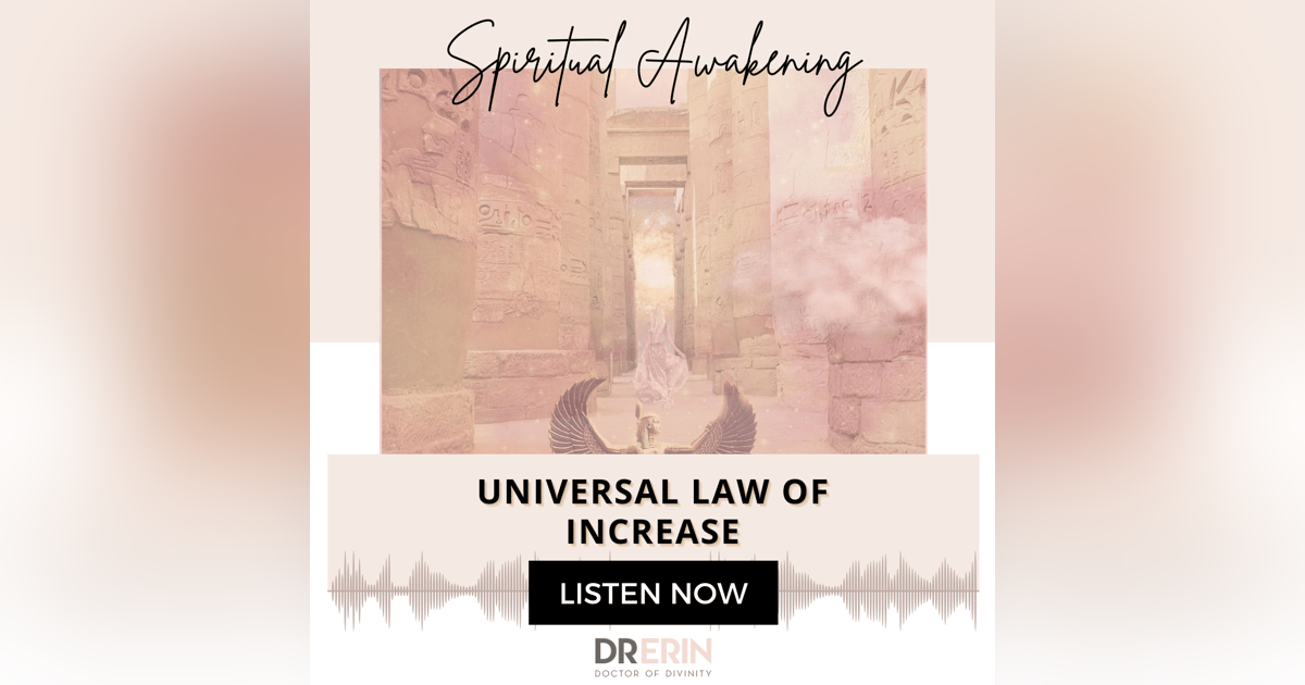 Universal Law of Increase {51 of 52 Series} Universal Law of Increase {51 of 52 Series}