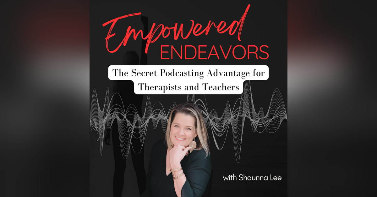The Secret Podcasting Advantage for Therapists and Teachers - even if you're short on time! The Secret Podcasting Advantage for Therapists and Teachers - even if you're short on time!
