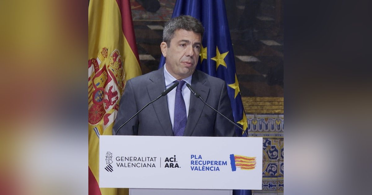 Federico a las 8: Mazón se crece tras el apoyo de Feijóo Federico a las 8: Mazón se crece tras el apoyo de Feijóo