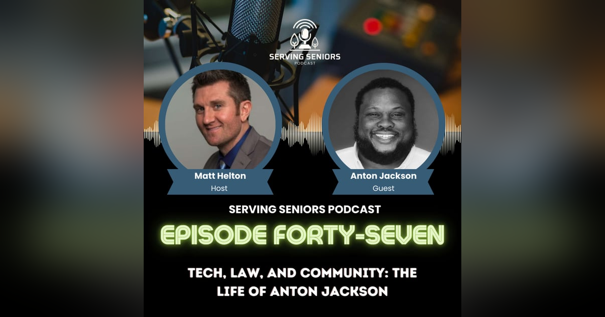 Episode 47: Tech, Law, and Community: The Life of Anton Jackson Episode 47: Tech, Law, and Community: The Life of Anton Jackson