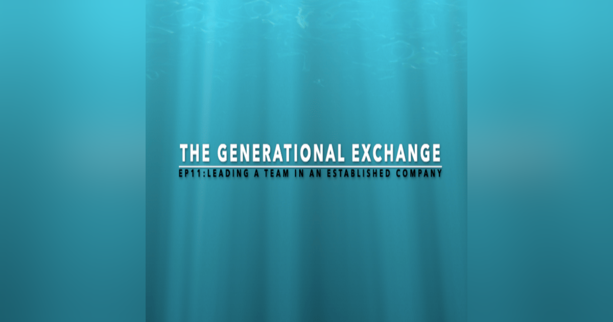 Leading in an established company Leading in an established company