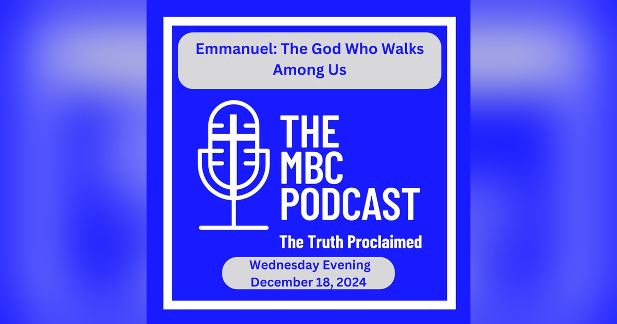 Emmanuel: The God Who Walks Among Us Emmanuel: The God Who Walks Among Us