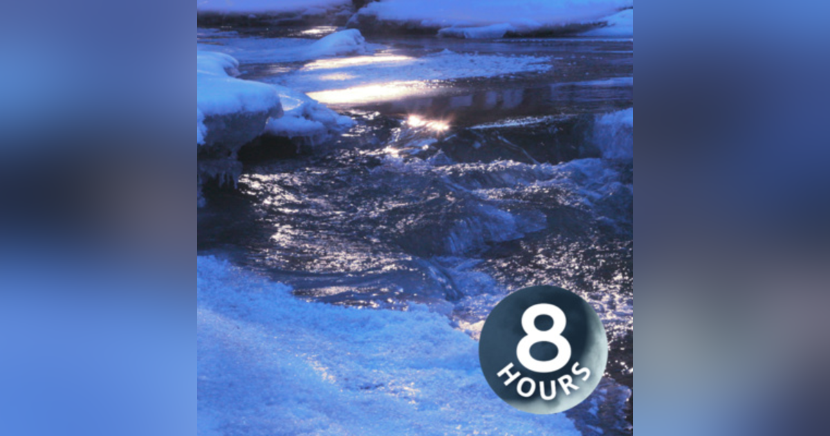 Gentle Winter Creek in Yellowstone | Relaxing Water White Noise 8 Hours Gentle Winter Creek in Yellowstone | Relaxing Water White Noise 8 Hours