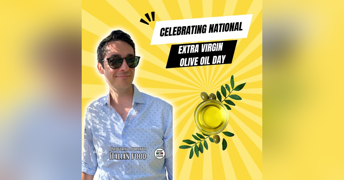 Celebrating National Extra Virgin Olive Oil Day Celebrating National Extra Virgin Olive Oil Day