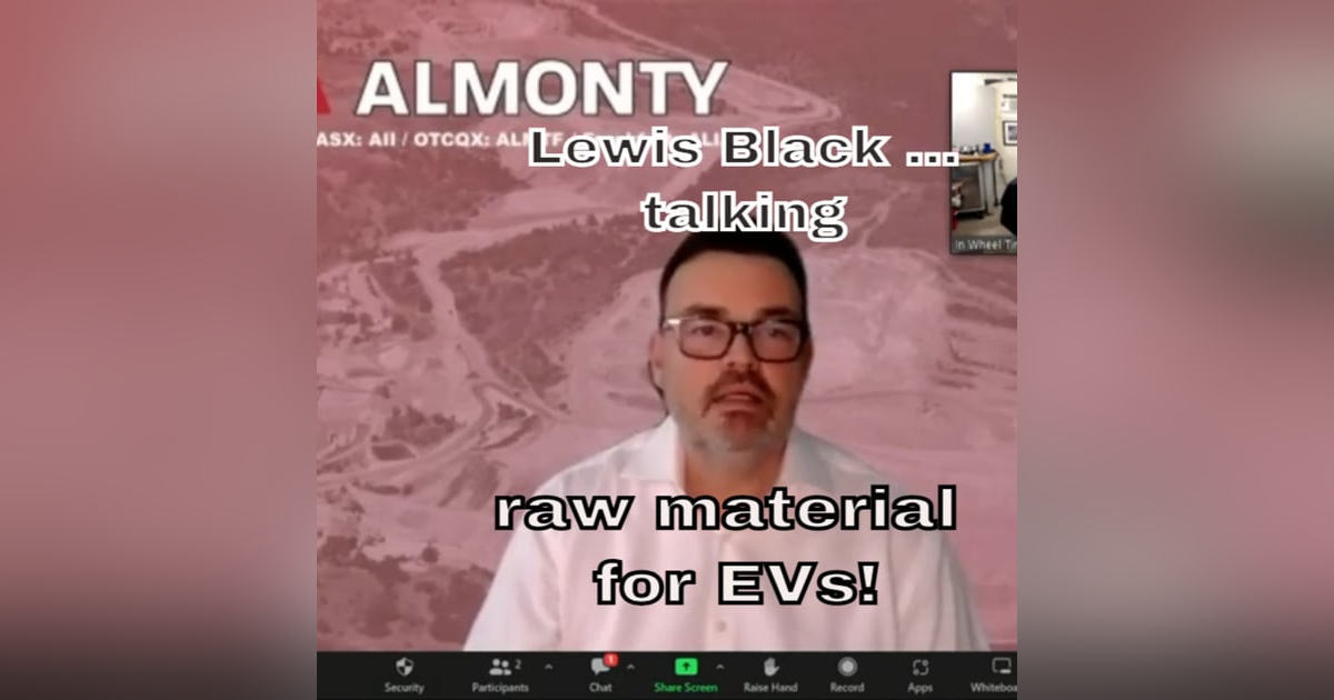 Lewis Black is here with a look at the raw materials that go into EV production, very interesting! Lewis Black is here with a look at the raw materials that go into EV production, very interesting!