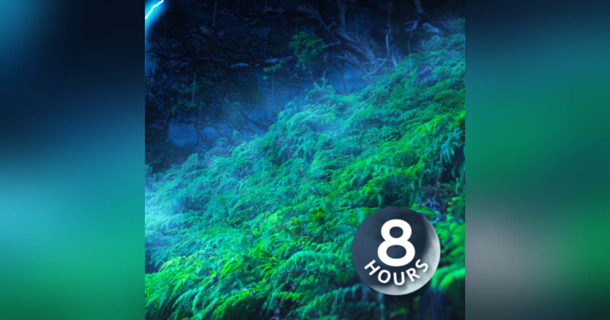 Tropical Thunderstorm with Rain Sounds White Noise | Sleep, Study, Focus 8 Hours Tropical Thunderstorm with Rain Sounds White Noise | Sleep, Study, Focus 8 Hours
