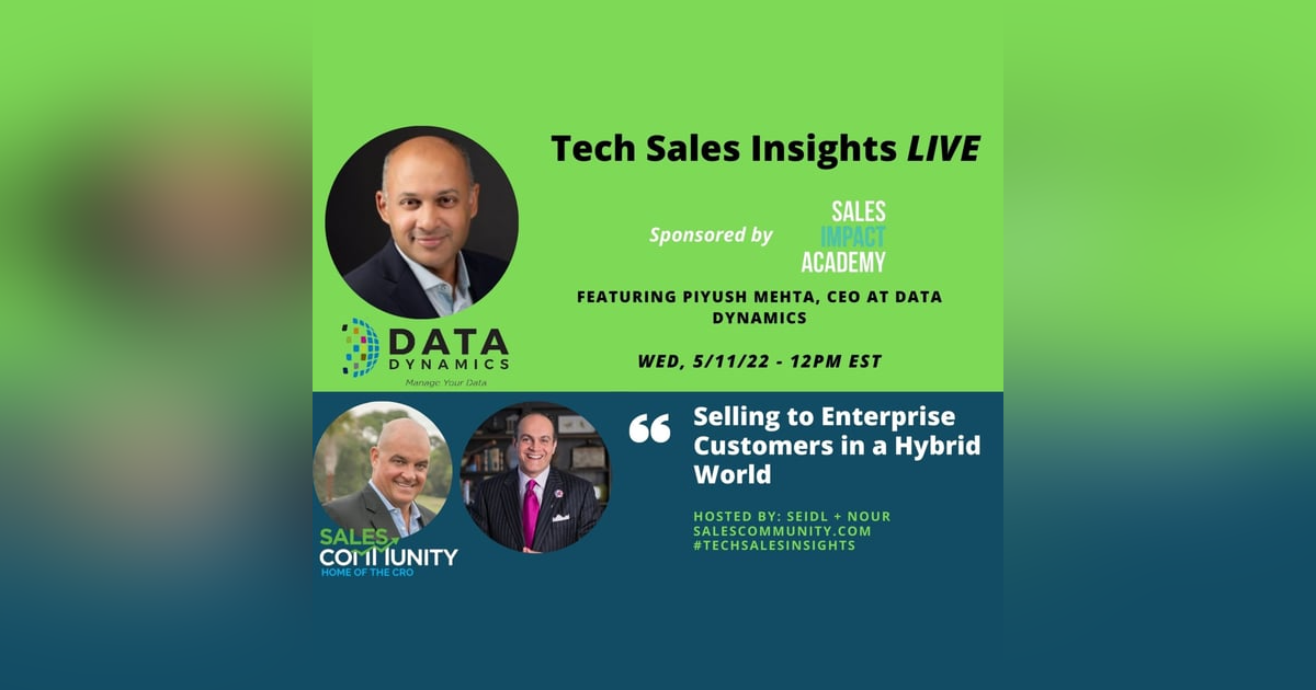 E77 Selling to Enterprise Customers in a Hybrid World E77 Selling to Enterprise Customers in a Hybrid World