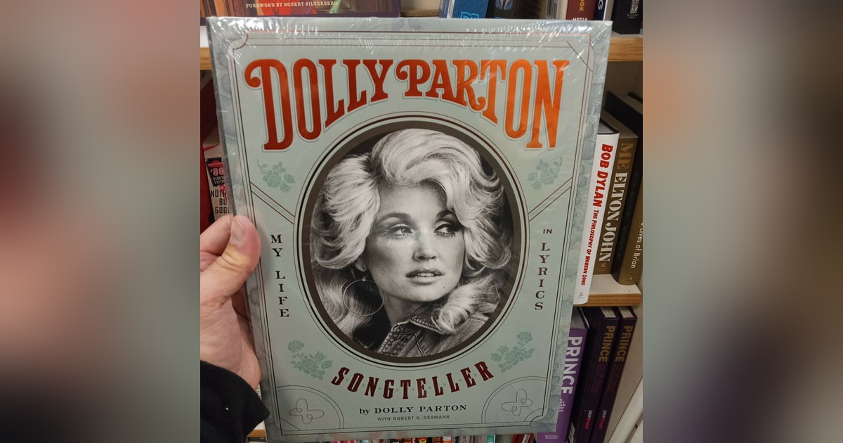 113. Dolly Parton: Songteller by Dolly Parton Book Review 113. Dolly Parton: Songteller by Dolly Parton Book Review