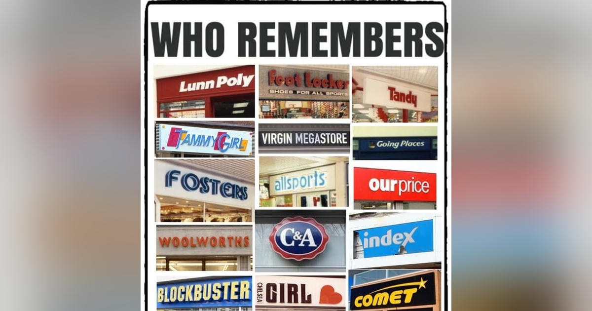 Places We Remember From the 80s Places We Remember From the 80s