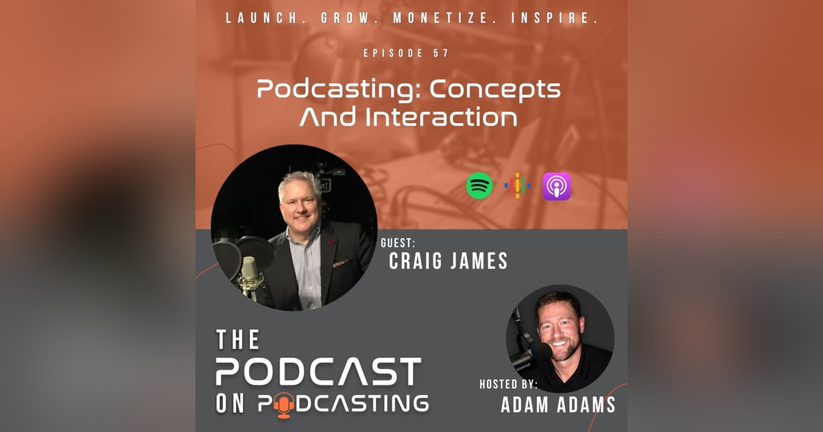 Ep57: Podcasting: Concepts And Interaction - Craig James Ep57: Podcasting: Concepts And Interaction - Craig James