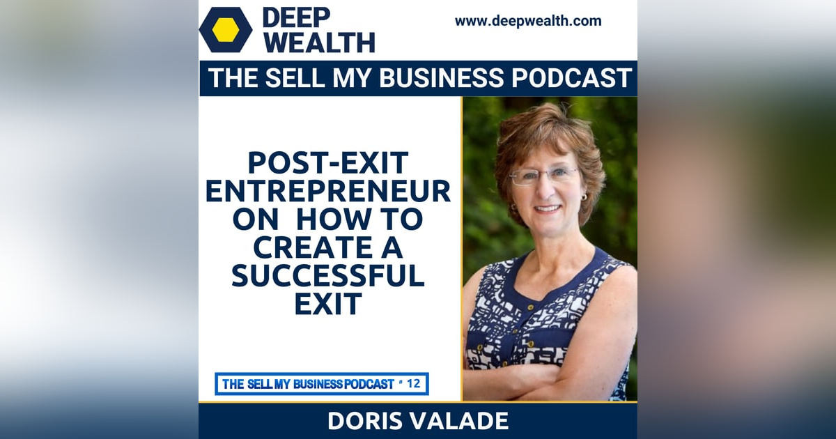 Doris Valade On How To Create A Successful Exit (#12) Doris Valade On How To Create A Successful Exit (#12)