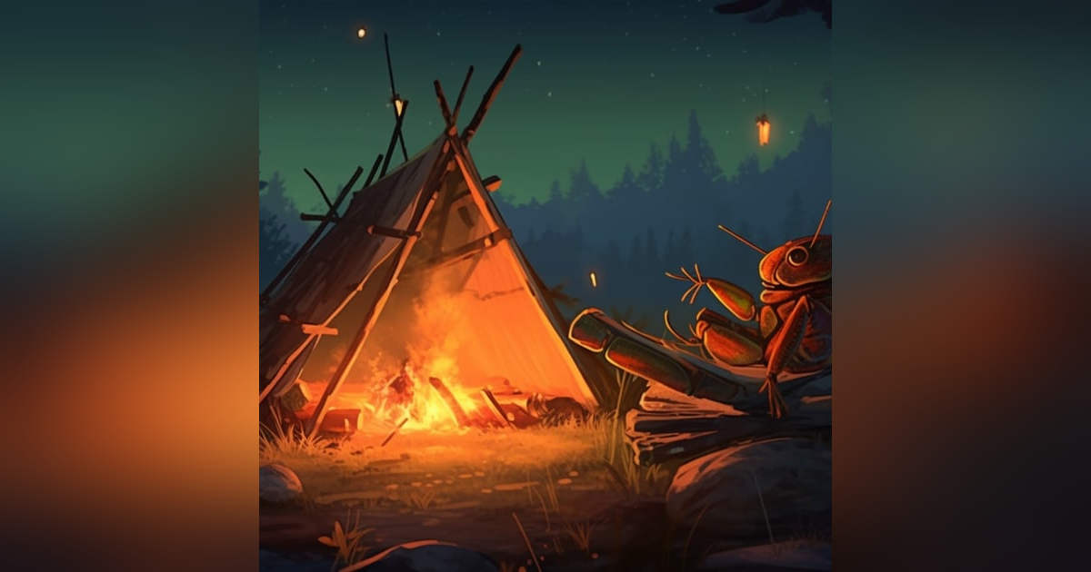 10 Hours of Relaxing Campfire and Crickets Sounds for a Good Night's Sleep 10 Hours of Relaxing Campfire and Crickets Sounds for a Good Night's Sleep