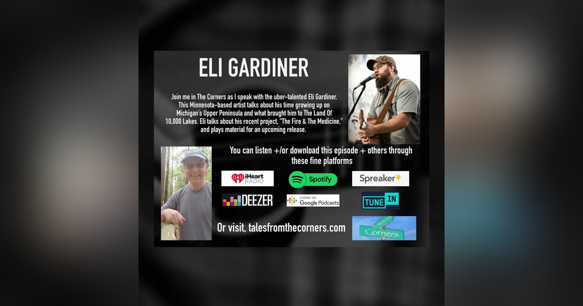 Singer Songwriter Eli Gardiner Singer Songwriter Eli Gardiner