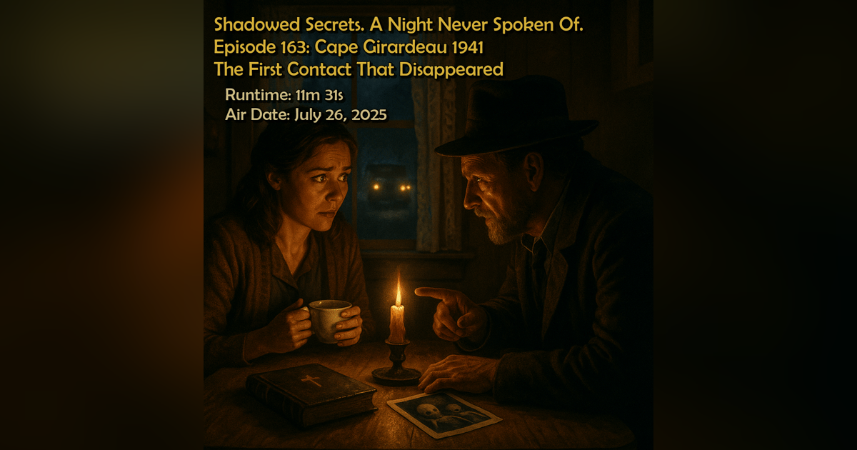 The Cape Girardeau UFO Crash of 1941: America’s Forgotten First Contact The Cape Girardeau UFO Crash of 1941: America’s Forgotten First Contact