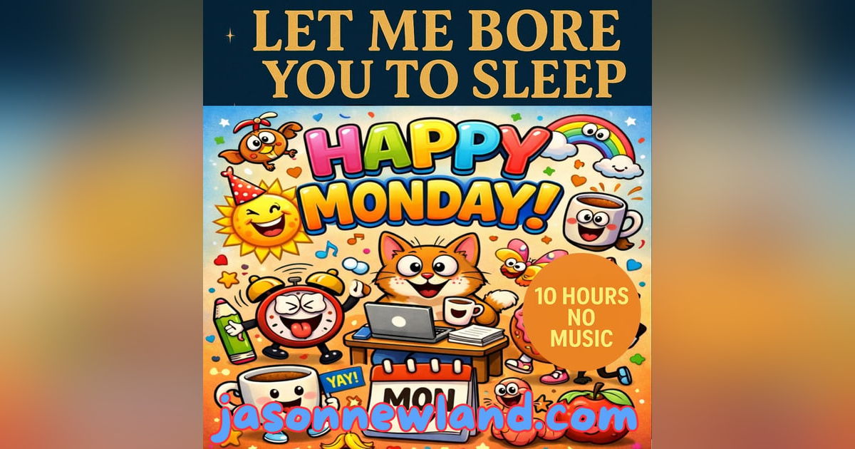 (no music) (10 hours) Happy Monday to you | LMBYTS #1523 | Jason Newland | 29th December 2025 (no music) (10 hours) Happy Monday to you | LMBYTS #1523 | Jason Newland | 29th December 2025
