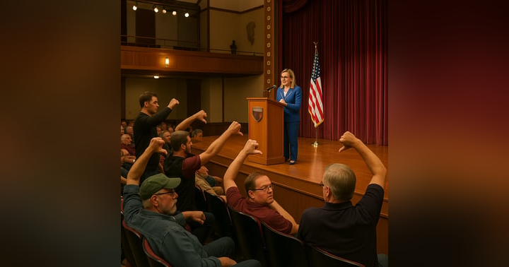 image for Rep. Hinson Booed for Praising Trump and Backing Controversial Bill
