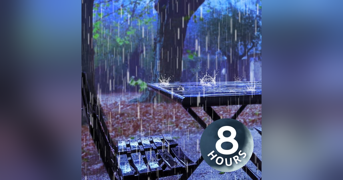 Heavy Rain White Noise for Sleeping | 8 Hours Heavy Rain White Noise for Sleeping | 8 Hours