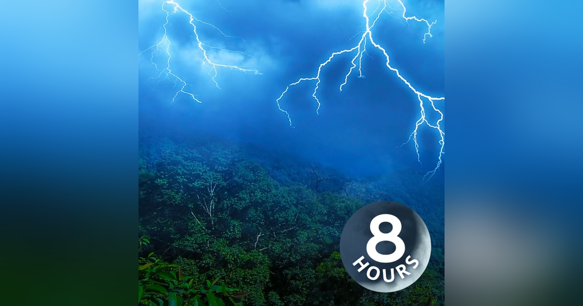 ALL the RAIN & THUNDER ⚡ Rainstorm White Noise for Sleep 8 Hours ALL the RAIN & THUNDER ⚡ Rainstorm White Noise for Sleep 8 Hours