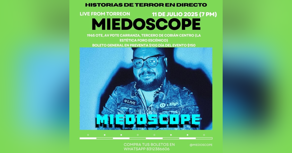 Historias de Miedo Junio 18 de 2025 LOS DUENDES DEL PATIO Historias de Miedo Junio 18 de 2025 LOS DUENDES DEL PATIO