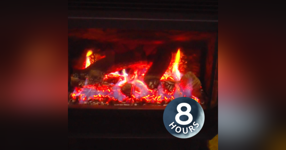 Wood Stove Fireplace 8 Hours | Crackling Fire White Noise for Relaxation Wood Stove Fireplace 8 Hours | Crackling Fire White Noise for Relaxation
