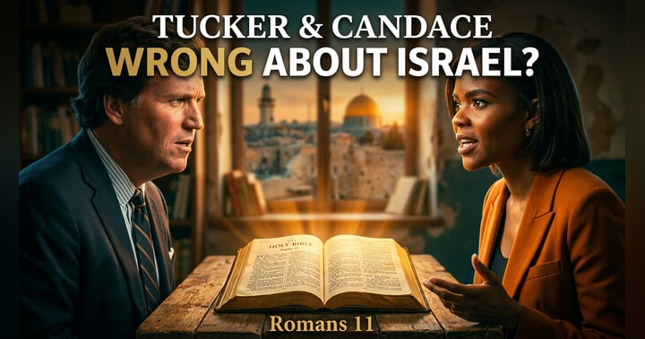 image for Tucker and Candace Lie About Israel and God