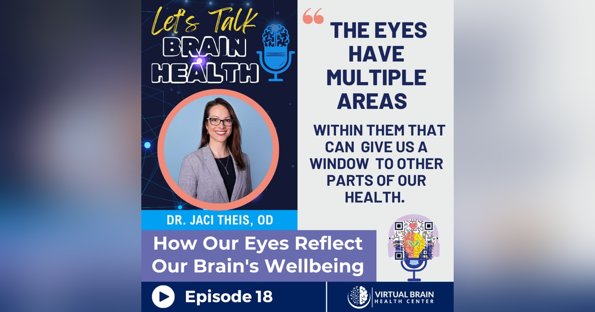 How Our Eyes Reflect Our Brain's Wellbeing with Dr. Jacqueline Theis, DO How Our Eyes Reflect Our Brain's Wellbeing with Dr. Jacqueline Theis, DO