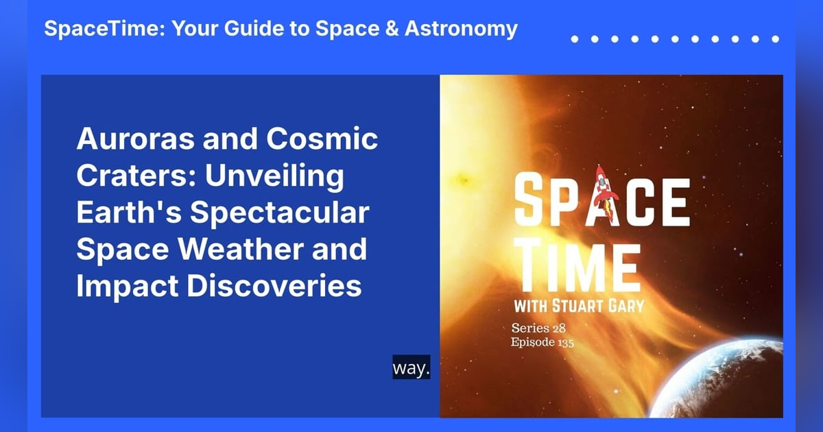 Auroras and Cosmic Craters: Unveiling Earth’s Spectacular Space Weather and Impact Discoveries Auroras and Cosmic Craters: Unveiling Earth’s Spectacular Space Weather and Impact Discoveries