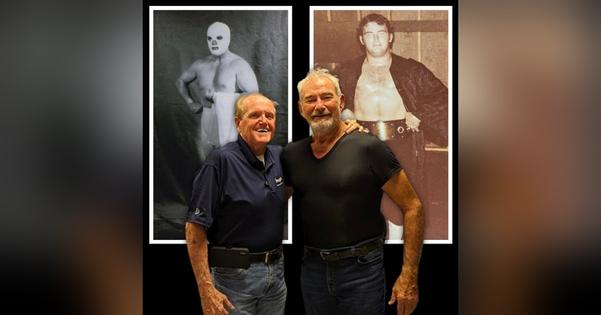 Mr. President? with The Masked Saint and College Boy Dan Bench Mr. President? with The Masked Saint and College Boy Dan Bench