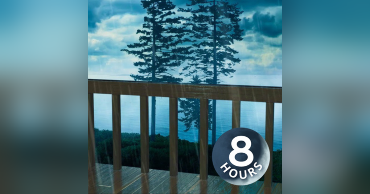Rain on Deck with Ocean Waves 8 Hours | Focus, Relax or Sleep with White Noise Water Sounds Rain on Deck with Ocean Waves 8 Hours | Focus, Relax or Sleep with White Noise Water Sounds