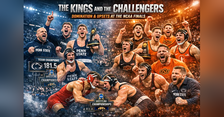 image for PENN STATE RESETS THE BAR, OKLAHOMA STATE ARRIVES, AND THE FINALS DELIVER: NCAA WRESTLING CHAMPIONSHIPS FINALS RECAP
