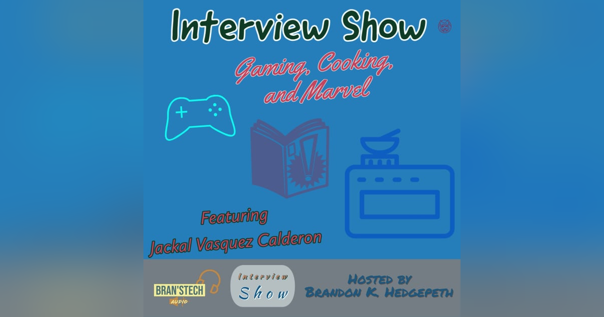 Cooking, Marvel, and Gaming | Interview Show Cooking, Marvel, and Gaming | Interview Show