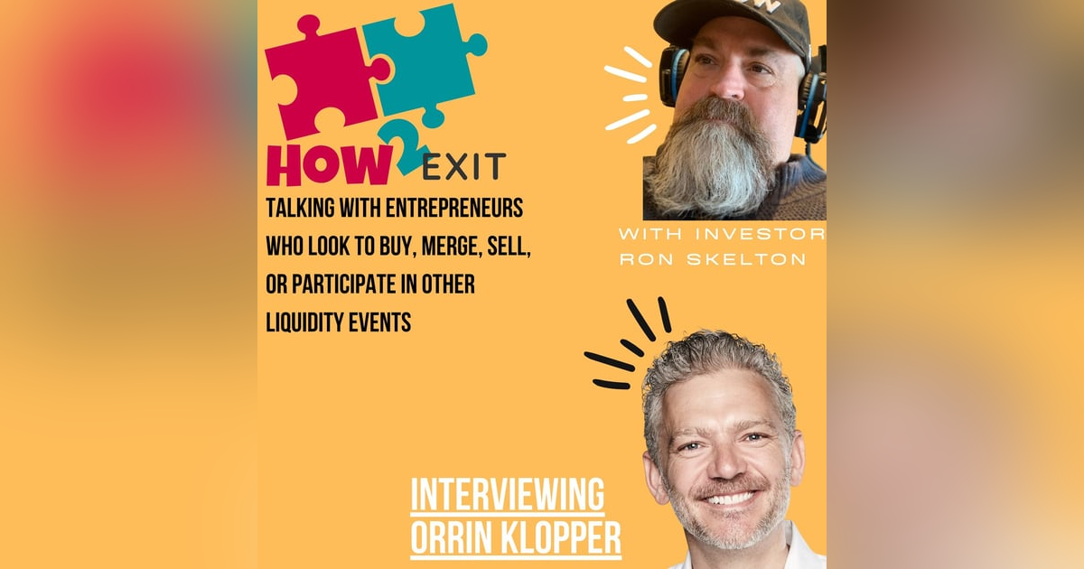How2Exit Episode 74: Orrin Klopper - CEO and Co-Founder of Netsurit. How2Exit Episode 74: Orrin Klopper - CEO and Co-Founder of Netsurit.