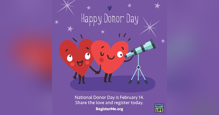 image for National Donor Day: A Gift of Love on Valentine’s Day
