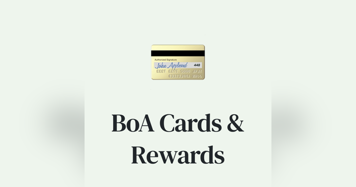 image for 💳 Bank of America: Cards and Rewards