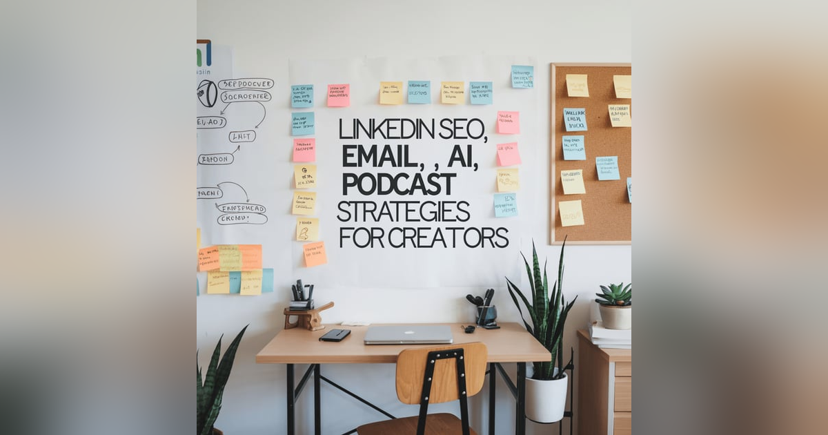 ๐ฏ LinkedIn SEO, Email, AI & Podcast Strategies for Creators with Favour Obasi-ike ๐๏ธ ๐ฏ LinkedIn SEO, Email, AI & Podcast Strategies for Creators with Favour Obasi-ike ๐๏ธ