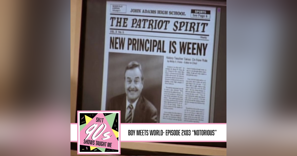 Boy Meets World: Season 2 Episode 3 - Notorious Boy Meets World: Season 2 Episode 3 - Notorious