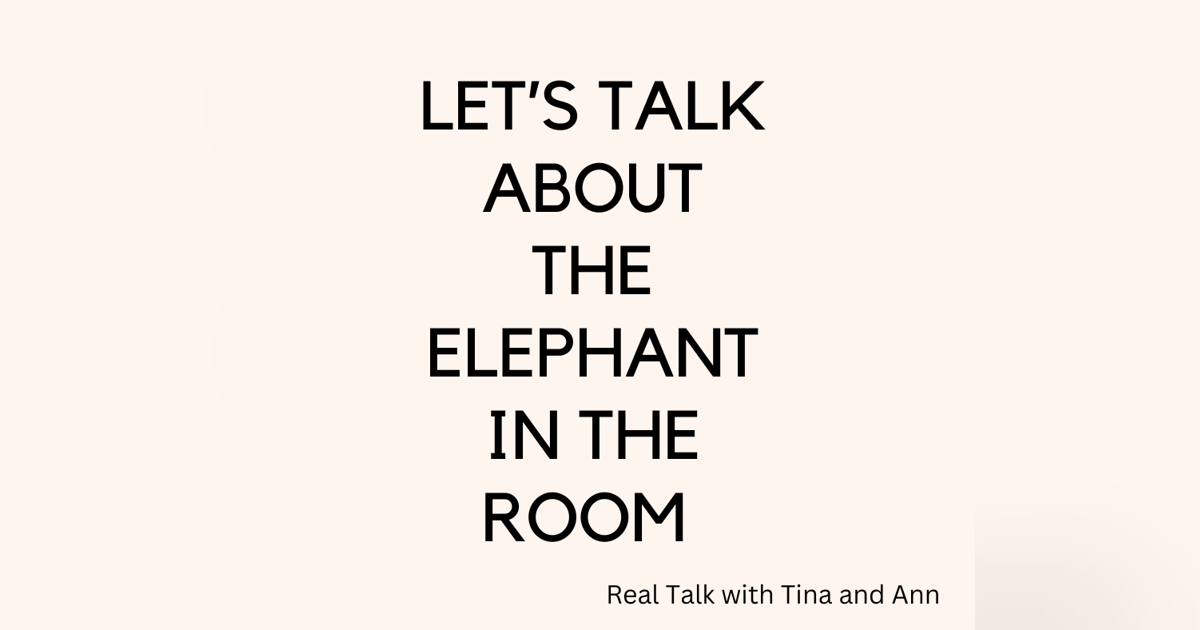 Let's talk about the Elephant in the Room Let's talk about the Elephant in the Room