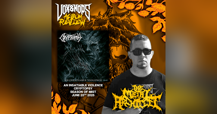 image for Album Review -  Cryptopsy "An Insatiable Violence"