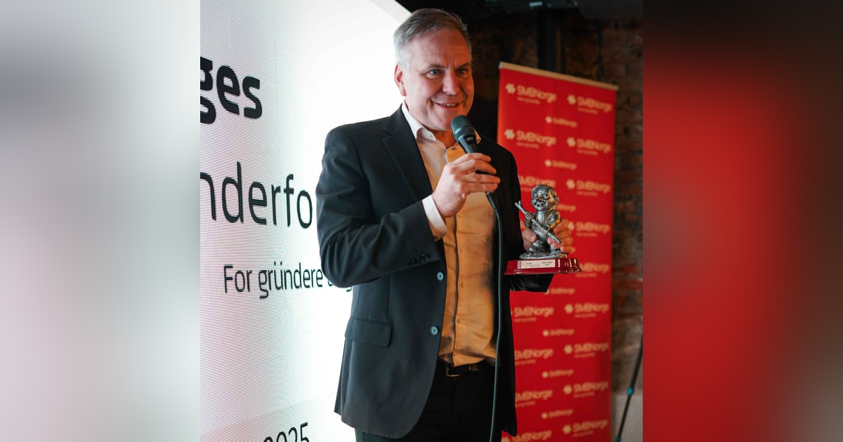 #523 Alfred Bjørlo (V) vant årets ildsjel-pris utdelt av Gründerforeningen #523 Alfred Bjørlo (V) vant årets ildsjel-pris utdelt av Gründerforeningen