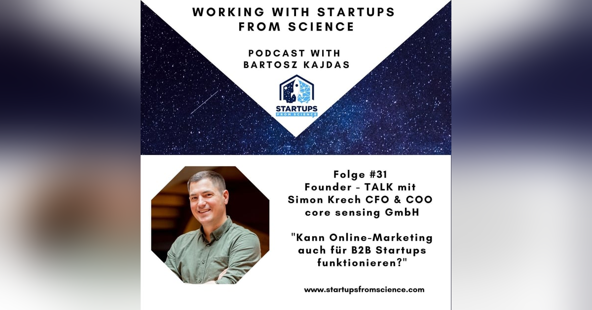#31 | Founder Talk: Kann Online-Marketing auch für B2B Startups funktionieren? #31 | Founder Talk: Kann Online-Marketing auch für B2B Startups funktionieren?