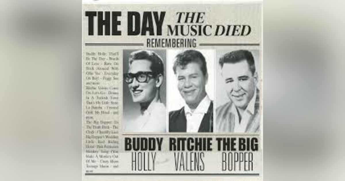 THE DAY THE MUSIC DIED THE DAY THE MUSIC DIED