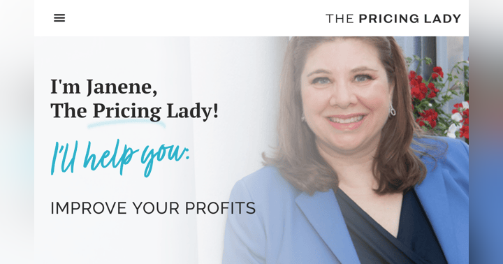 image for The Pricing Lady - Janene Liston