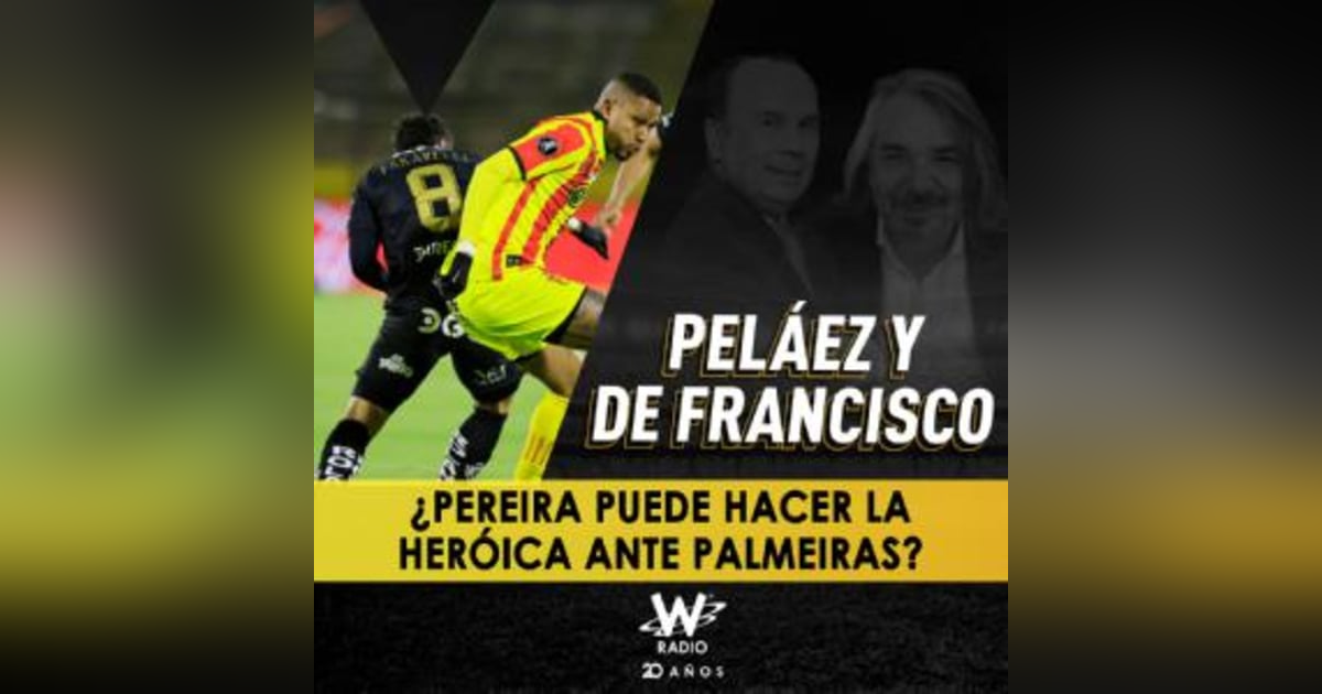¿Pereira puede hacer la heróica ante Palmeiras? ¿Pereira puede hacer la heróica ante Palmeiras?