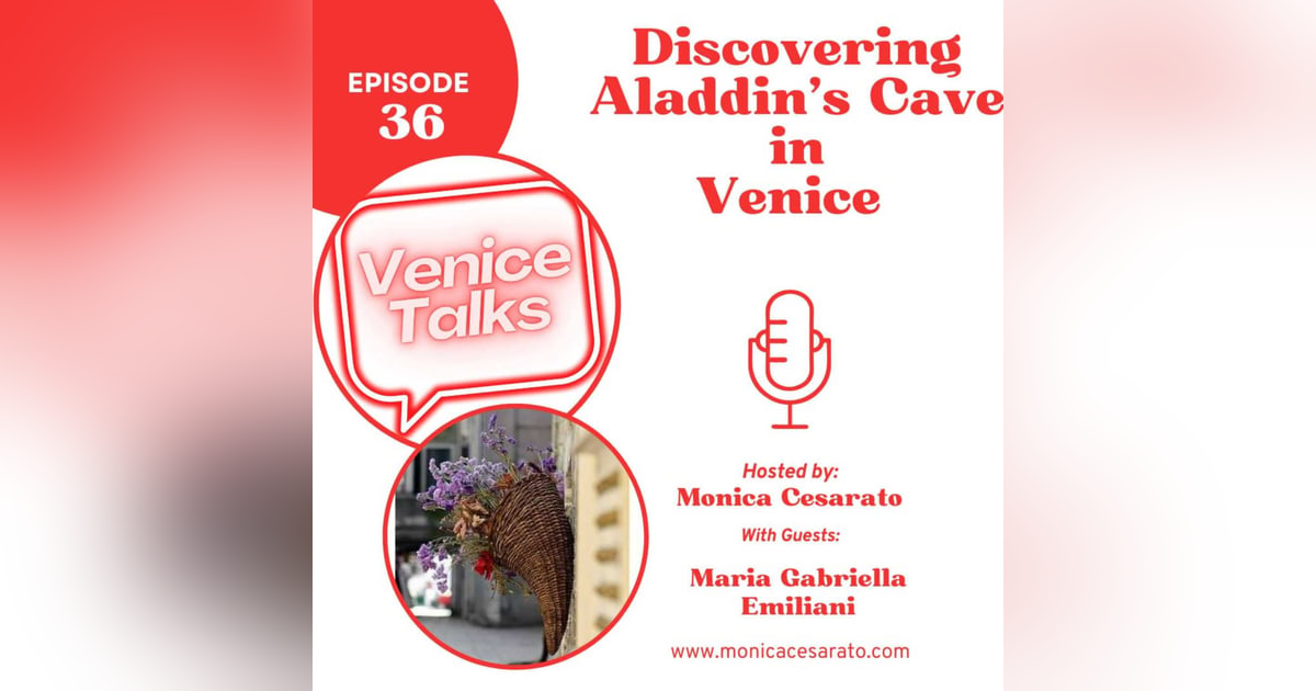 Ep.36 - Treasures of Time: Unveiling the Antique Splendors within the Ghetto of Venice. A chat with Maria Gabriella Emiliani from Antichità al Ghetto in Venice Ep.36 - Treasures of Time: Unveiling the Antique Splendors within the Ghetto of Venice. A chat with Maria Gabriella Emiliani from Antichità al Ghetto in Venice