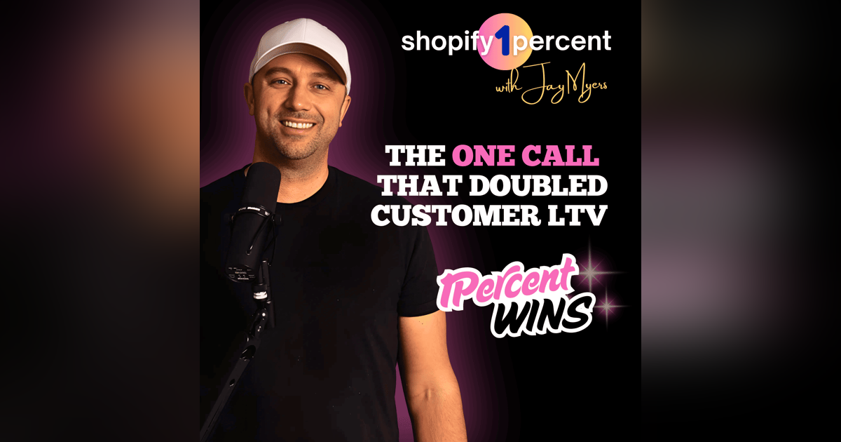 π SHOPIFY 1% WINS: One Phone Call That Doubled Our Customer Lifetime Value π SHOPIFY 1% WINS: One Phone Call That Doubled Our Customer Lifetime Value